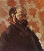 Paul Cezanne Autoportrait painting